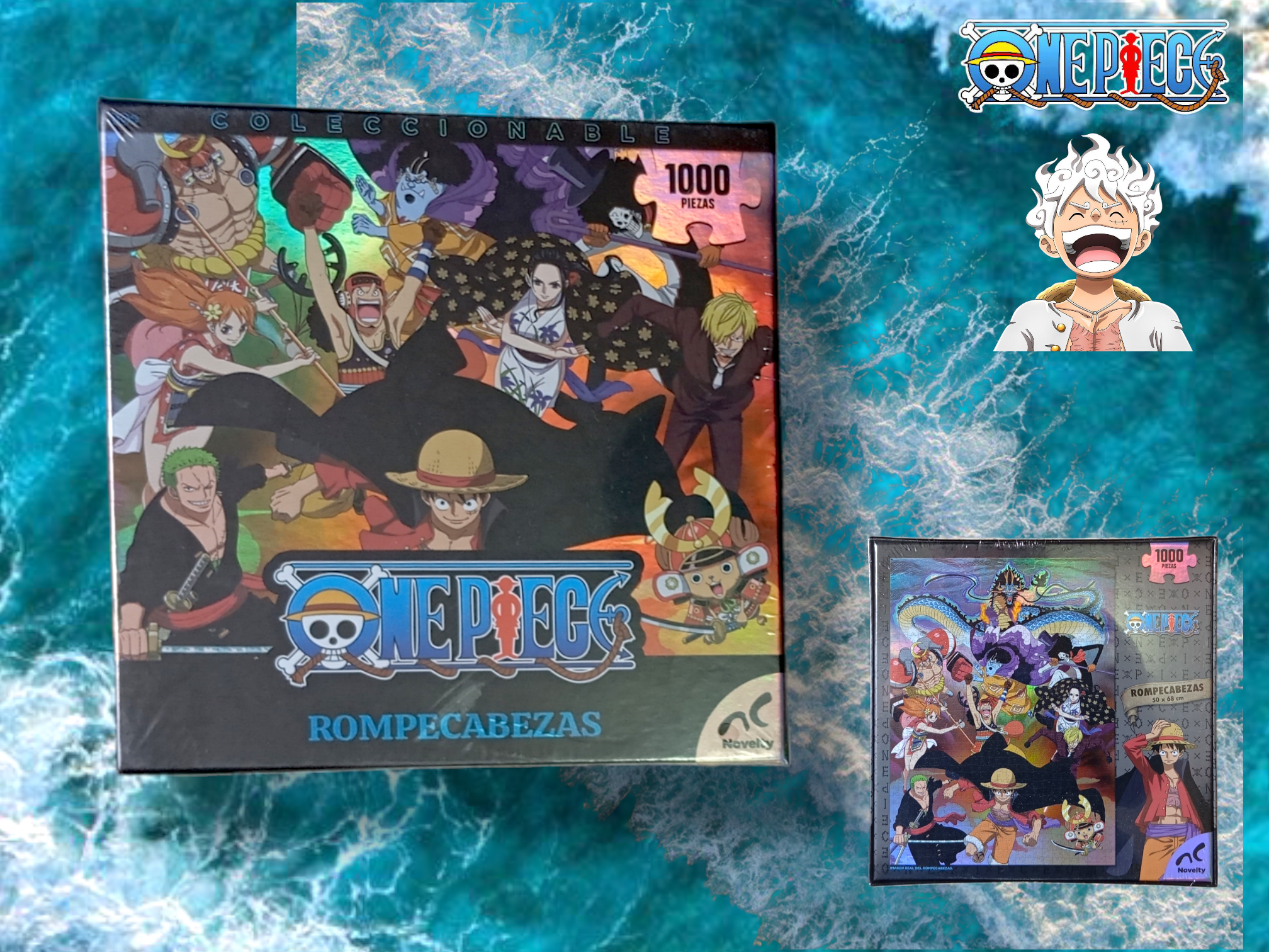 Rompecabezas metalizado One Piece