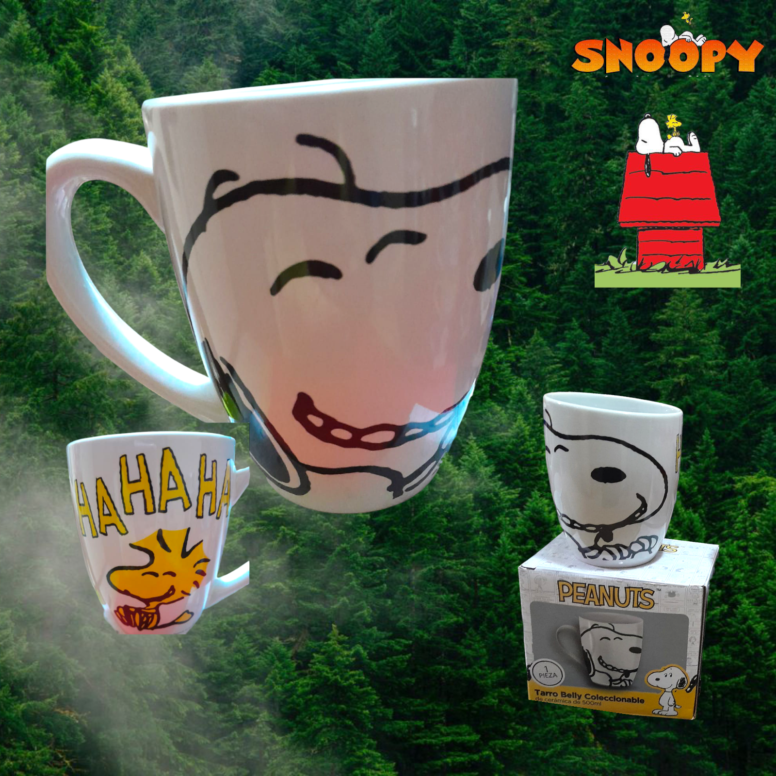 Tarro 500ml Snoopy